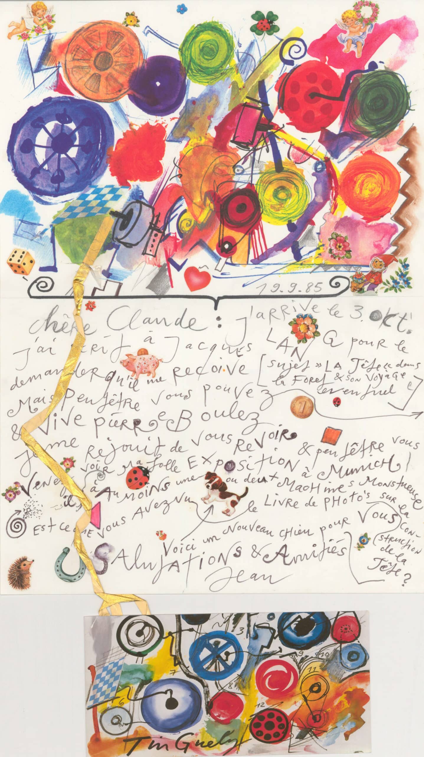 Tinguely_lettre