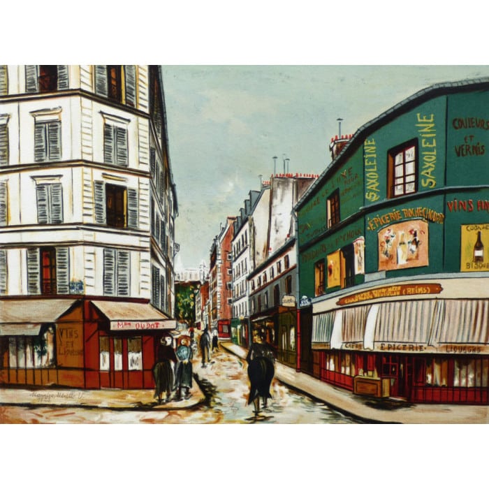montmartre-epicerie-rochechouart-1923-maurice-utrillo-lthographie