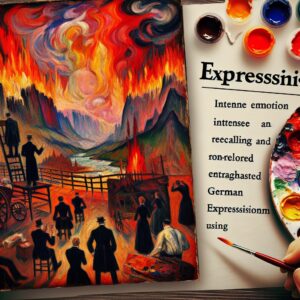 L&rsquo;expressionnisme en peinture